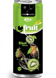 carbonated kiwi juice